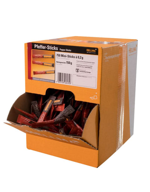 Hellma Pfeffersticks – 750x0,2g – Gewürze im praktischen Stäbchen-Format