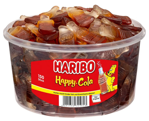 Haribo Happy-Cola Runddose 150 Stück
