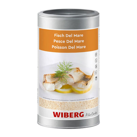 Wiberg Fisch Del Mare Würzmischung mit Meersalz 1000g