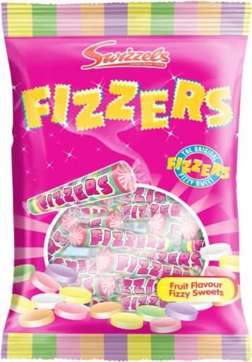 Swizzels Brause Fizzers Rollen - 400 Stück / 1720g