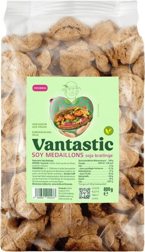 Vantastic Foods Soja Medaillons,Vegan,800 gr