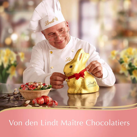 Lindt Blätterkrokant Eier Weiß 85g