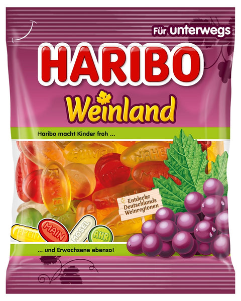 Haribo Weinland Weingummi 100 G