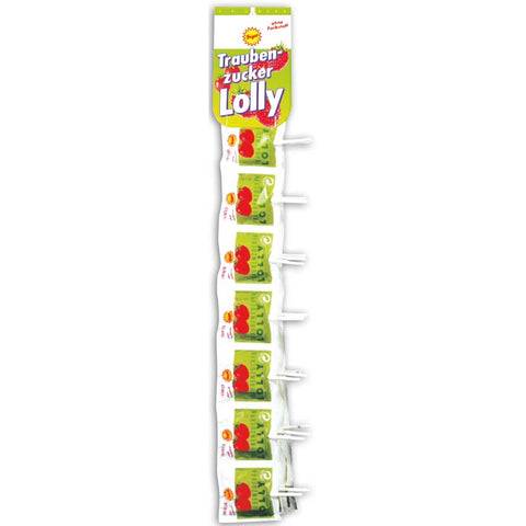 Frigeo Traubenzucker Lolly Erdbeer 8er