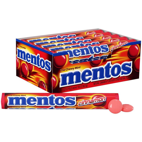 Mentos Cinnamon Zimt Kaubonbons - 15 Rollen