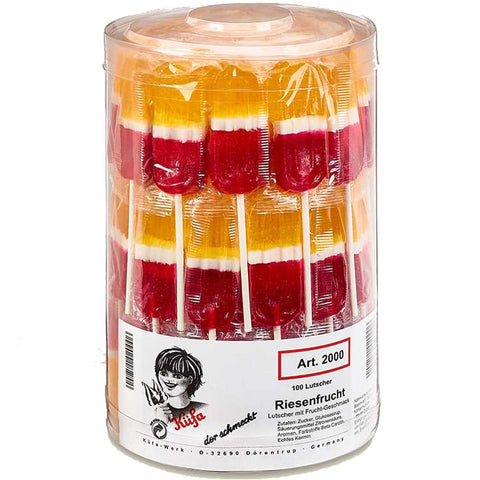 Küfa Riesen-Fruchtlutscher 100 Stück