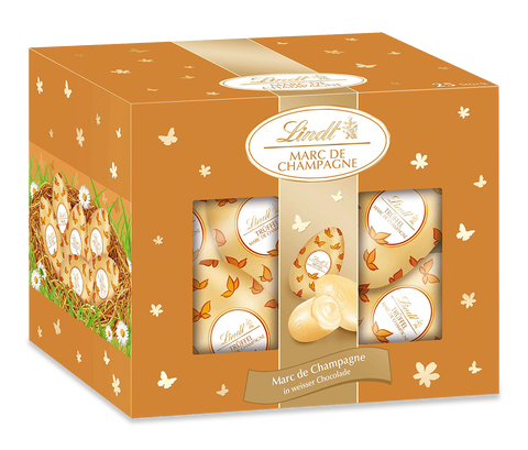 Lindt Schokolade Marc de Champagne-Trüffel Eier | 450g