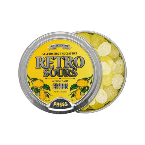 Iconic Retro Sours Citrus 60g