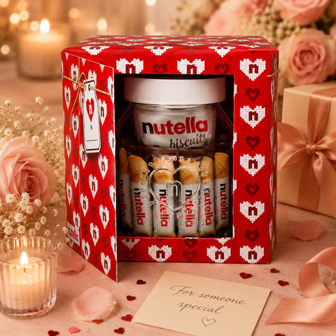 Nutella Geschenkglas mit B-ready & Biscuits – 31 Snacks im Glas - 502g