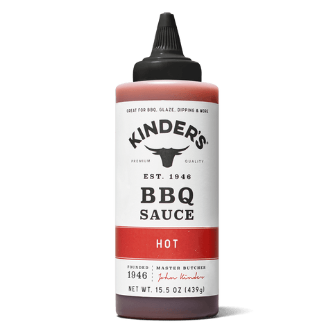 Kinders BBQ Sauce Hot (355ml/439g)