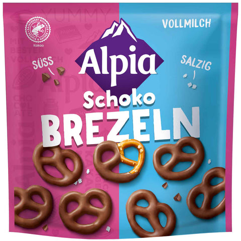 Alpia Schoko Brezeln Vollmilch 140g