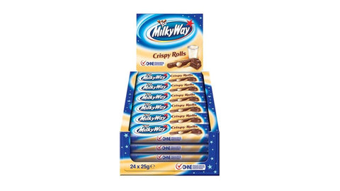 Crispy Rolls Waffelröllchen 24x25g
