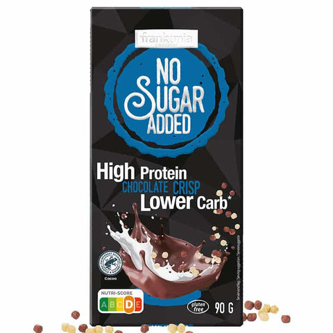 Frankonia No Sugar Added High Protein Chocolate Crisp Schokolade 90g