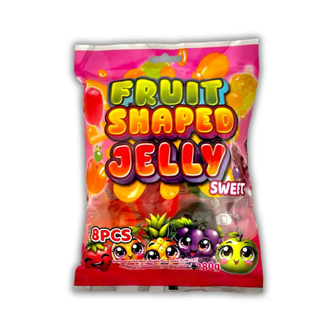 Fruit Shaped Jelly Sweet Beutel 280g