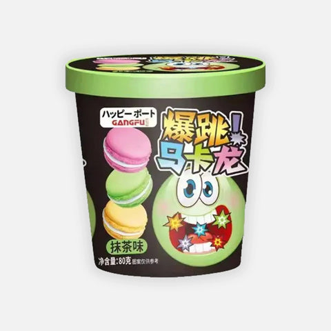 Gangfu Popping Macarons Matcha 80g