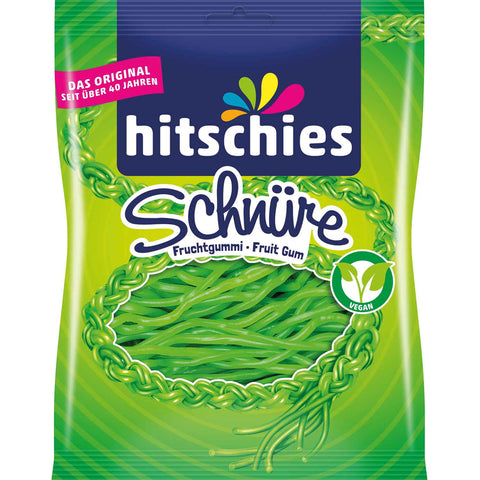 hitschies Fruchtgummi-Schnüre Apfel 125g