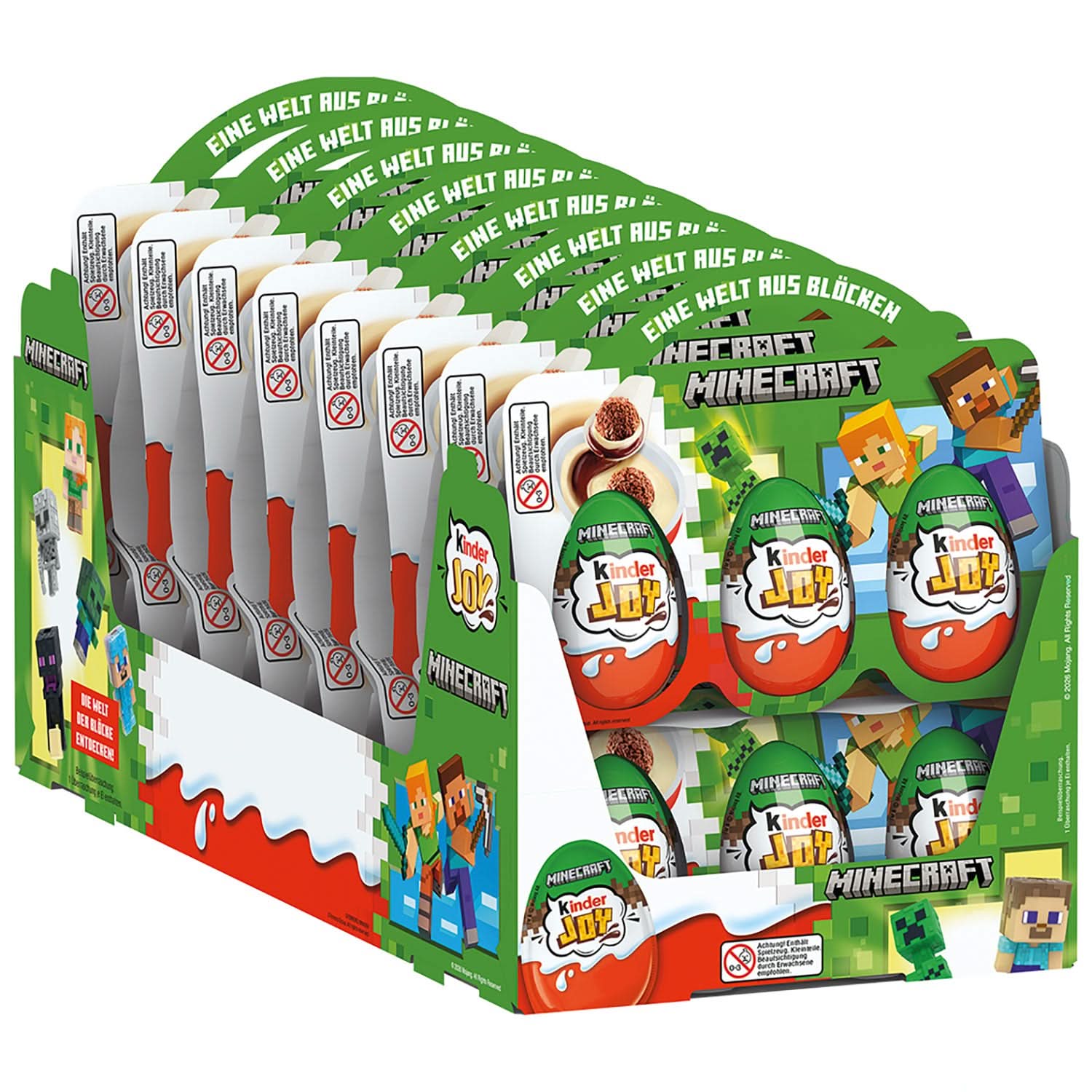 Kinder Joy Minecraft Edition | 16 x 3er Pack – Prime-Store