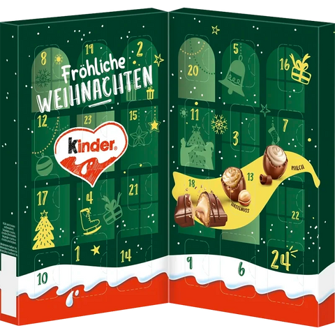 kinder Mix Tisch-Adventskalender 121g