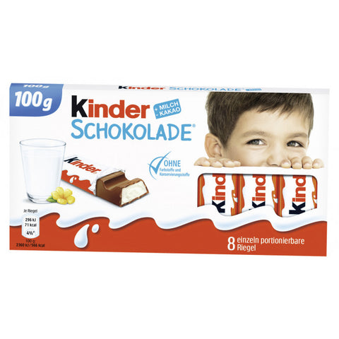 kinder Schokolade 8er (8 x 12,5g)