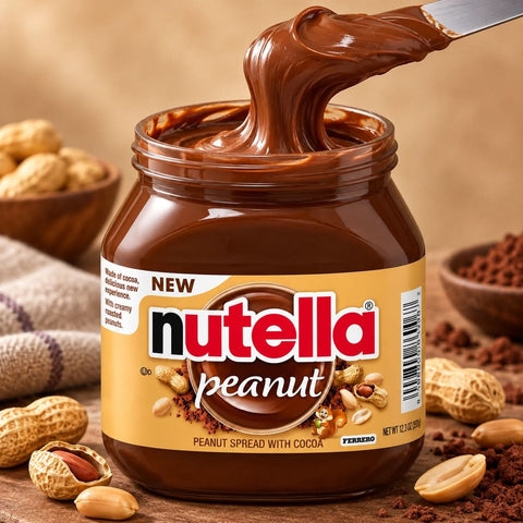 nutella Peanut 371 g – Nuss-Nougat-Aufstrich mit Erdnüssen