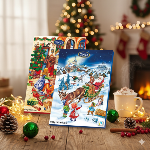 Only Milchschokolade Adventskalender 50g