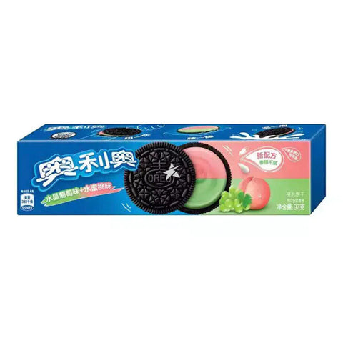 Oreo Double Fruit Crystal Grape & Peach Asia 97g