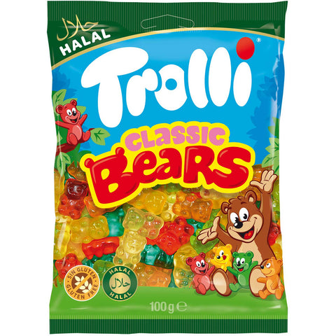 Trolli Halal Classic Bears 100g