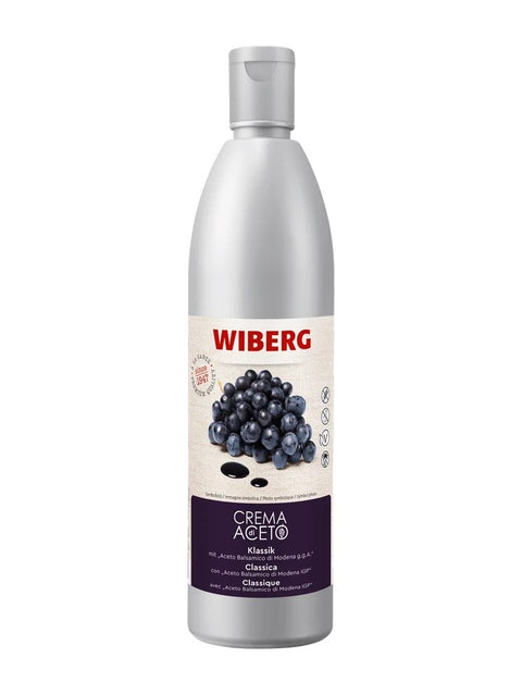Wiberg Crema di Aceto Klassik 500ml – Balsamico-Creme für Salat, Caprese & Desserts